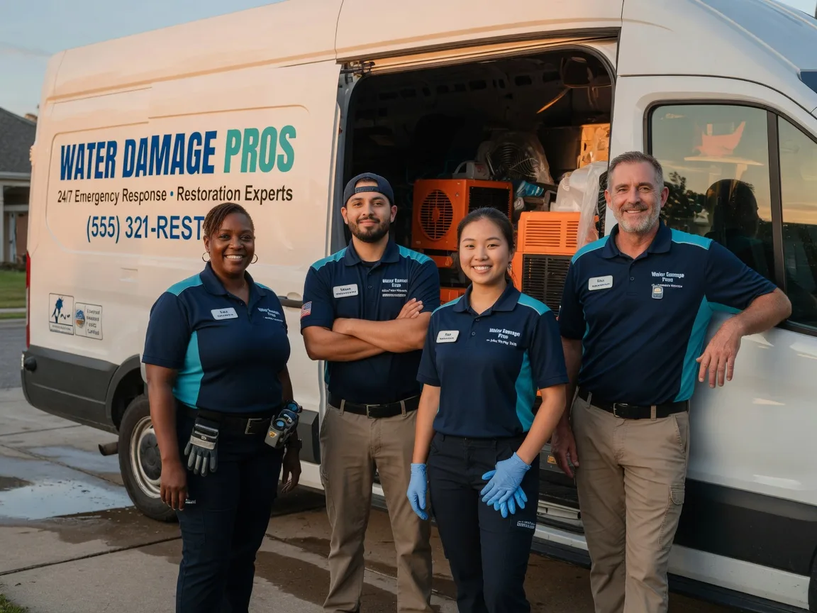 Water Damage Restoration company in Jermyn, TX